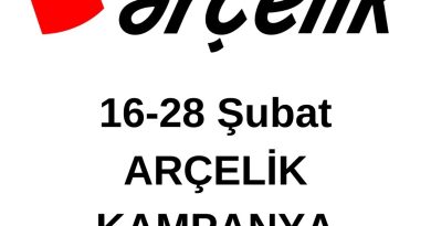 16-28 Şubat 2025 Arçelik indirim