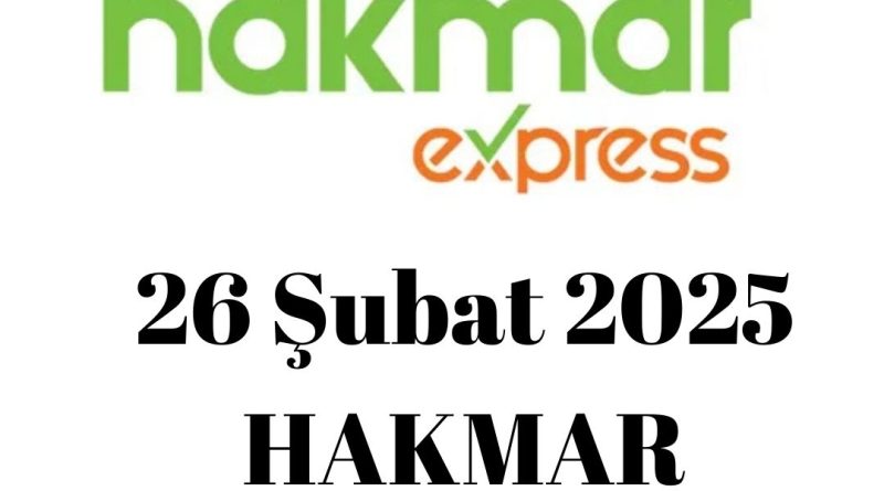 26 Şubat 2025 Hakmar aktüel
