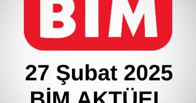 27 Şubat 2025 Bim aktüel