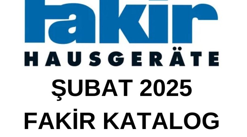 Şubat 2025 Fakir Katalog