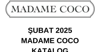 Şubat 2025 Madame Coco katalog