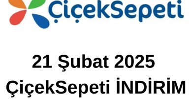 21 Şubat 2025 ÇiçekSepeti indirimleri