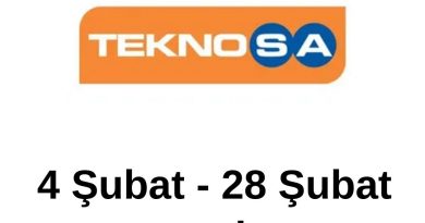 Şubat 2025 Teknosa indirim