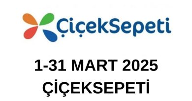 Mart 2025 ÇiçekSepeti indirim