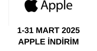 Mart 2025 Apple İndirim