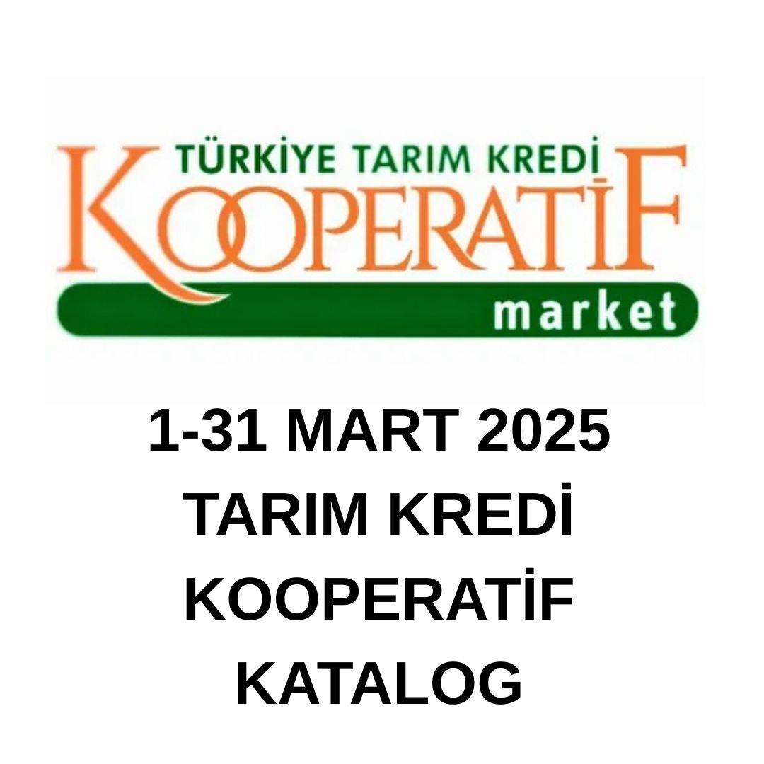 23 Mart 2025 Tarım Kredi Katalog Bakliyat!