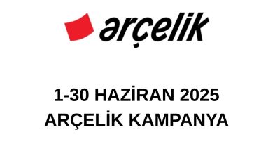 Haziran 2025 Arçelik kampanya